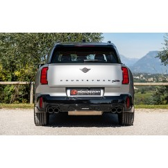 Silencieux d’échappement arrière duplex Inox Mini U25 Countryman JCW All4 2.0 (221kW) 2023 - Aujourd'hui