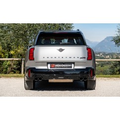 Pot d’échappement arrière duplex inox Mini U25 Countryman JCW All4 2.0 (221kW) 2023 - Aujourd'hui