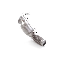 Catalyseur sport 200cpsi en inox BMW Serie2 G42(Coupè) 220i (135kW) 2021 - Aujourd'hui