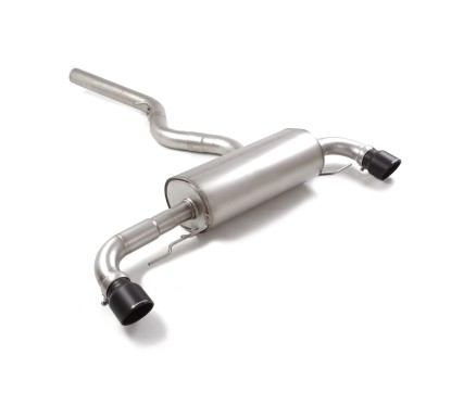 Escape trasero doble en acero inox BMW Serie2 G42(Coupè) 220i (135kW) 2021 - Hoy