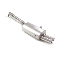Escape trasero en acero inox BMW M3 E36(Coupè) 3.0 (210kW) 1992 - 1995