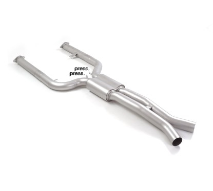 Tube intermédiaire en inox pour suppression filtre OPF / GPF BMW M3 G81(Touring) Competition XDrive (375kW) 2022 - 2024