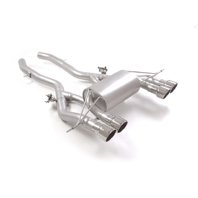 Pot d’échappement arrière duplex inox  Sport Line BMW M3 G81(Touring) Competition XDrive (375kW) 2022 - 2024