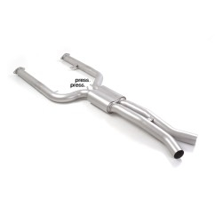 Silencieux intermédiaire pour suppression filtre OPF / GPF BMW M4 G82 (Coupè) 3.0 (353kW) Competition (375kW) 2020 - Aujourd'hui