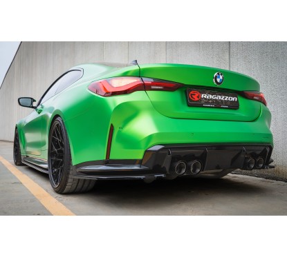 Pot d’échappement arrière duplex inox BMW M4 G82 (Coupè) 3.0 (353kW) Competition (375kW) 2020 - Aujourd'hui