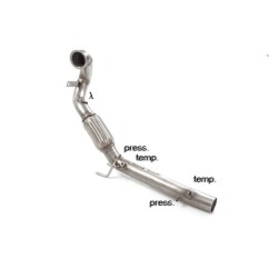 Tube suppression catalyseur avec du FAP Volkswagen Polo Mk6 (Typ AW) 2.0TSI GTi (147kW) 11/2018 - 11/2020