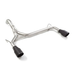 Tubo posteriore Gr. N inox sdoppiato con terminali rotondi 2 / 102 mm ABARTH 500 / 595 1.4TJET (107KW) 2016 - Oggi
