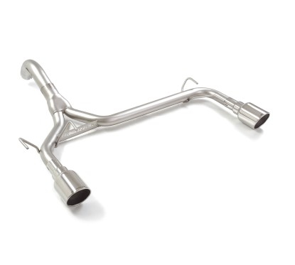 Tubo posteriore Gr. N inox sdoppiato con terminali rotondi 2 / 102 mm Sport Line ABARTH 500/595 1.4TJET (132KW) 2013 - 2015