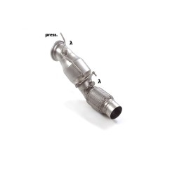Catalyseur sport 200cpsi en inox BMW Serie F20 120i (135kW-B48) 2016 - 2019