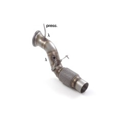 Tube suppression Catalyseur BMW Serie F20 120i (135kW-B48) 2016 - 2019