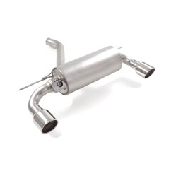Silencieux d’échappement arrière duplex Inox Sport Line  BMW Serie F20 120i (135kW-B48) 2016 - 2019