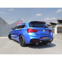 Silencieux d’échappement arrière duplex Inox Sport Line  BMW Serie F20 120i (135kW-B48) 2016 - 2019