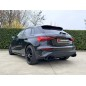 Silencieux d’échappement arrière duplex Inox Audi A3 (Typ 8Y - GY) Sportback 40TFSI Quattro (140kW) 2021 - 2024