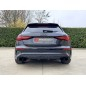 Escape trasero doble en acero inox Carbon Shot Audi A3 (Typ 8Y - GY) Sportback 40TFSI Quattro (140kW) 2021 - 2024