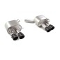 Silencioso trasero doble en acero inox con salidas redondas Audi S5 (Typ FU) 3.0TFSI Quattro (270kW) 2024 - Hoy