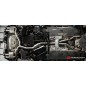 Silencieux arrière duplex en inox avec 2 sortie ronde Audi S5 (Typ FU) 3.0TFSI Quattro (270kW) 2024 - Aujourd'hui