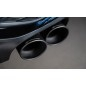 Silencioso trasero doble en acero inox con salidas redondas Audi S5 (Typ FU) 3.0TFSI Quattro (270kW) 2024 - Hoy