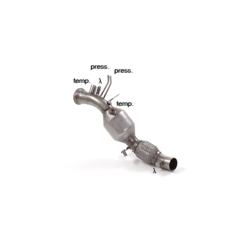 Catalyseur +  Tube suppression filtre à particules BMW Serie2 F22 / F23 2021 Coupè / Cabrio 218d (105kW) 2013 - 2015