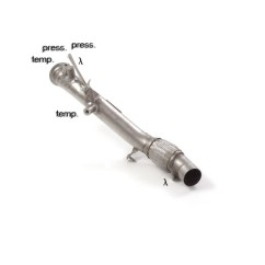 Tube suppression catalyseur + Tube suppression FPBMW Serie2 F22 / F23 2021 Coupè / Cabrio 218d (105kW) 2013 - 2015