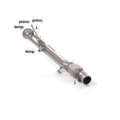 Tube suppression catalyseur + Tube suppression FAP BMW Serie2 F22 / F23 Coupè / Cabrio 218d (110kW) 2015 - 07/2018