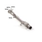 Tube suppression catalyseur + Tube suppression FAP BMW Serie2 F22 / F23 Coupè / Cabrio 218d (110kW) 2015 - 07/2018