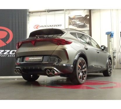 Tube intermédiaire + Silencieux arrière duplex Cupra Formentor (KM) 2020 1.5 E-Hybrid (110 - 150kW) 07/2024 - Aujourd'hui