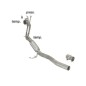 Tramo supresor catalizador + Tramo supresor FAP Volkswagen Passat Mk6 (typ 3C - B6 / B7)  2.0TDi (125kW) 08/2010 - 2012