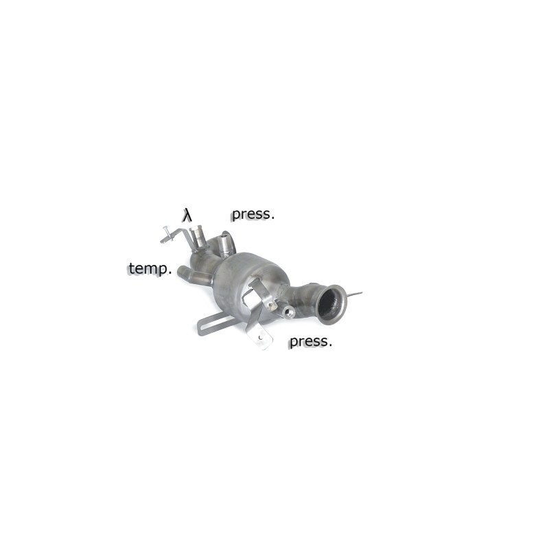 Catalyseur + Tube suppression FAP Volkswagen T5 Caravelle Multivan (Typ 7H) 2003 2.0TDi (75kW) 2009 - 2016