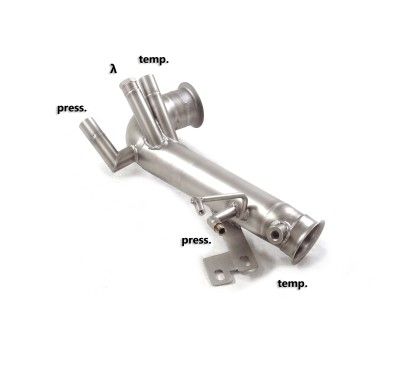 Tube suppression + suppression FAP Volkswagen T5 Caravelle Multivan (typ 7H) 2.5TDi DPF (96kW / 128kW) 4motion 2006 - 2009