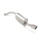Silencioso trasero en acero inox con salida redonda Skoda Kamiq 1.0TSI (85kW) 2024 - Hoy