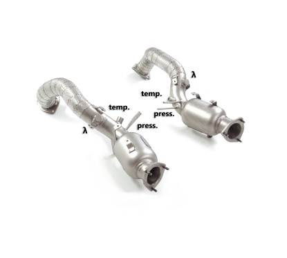 Tube suppression filtres OPF / GPF Porsche 718 Cayman(982) GT4 RS (368kW) 11/2021 - 2025