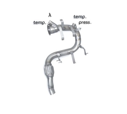 Tube suppression catalyseur + Tube suppression filtre à particules Mini R56 One D 1.6 (66kW) 2011 - Aujourd'hui
