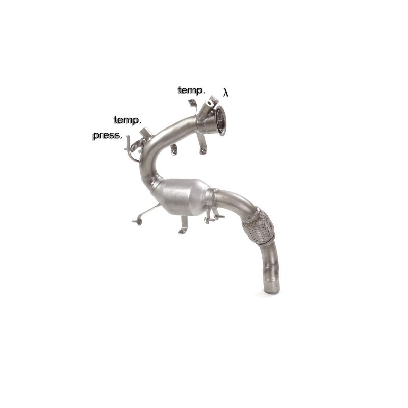 Catalyseur + Tube suppression Mini R56 One D 1.6 (66kW) 2011 - Aujourd'hui