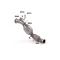 Catalizador + Tramo supresor filtro antipartículas BMW Série1F21 116d (85kW - B37) 07/2018 - 2019