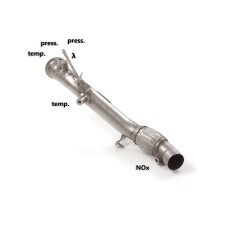 Tube suppression catalyseur + Tube suppression filtre à particule BMW Série1 F21 116d (85kW - B37) 07/2018 - 2019
