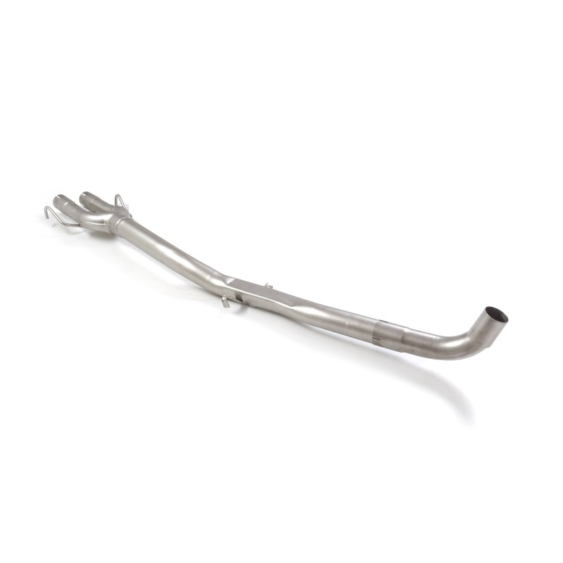 Tube intermédiaire groupe n sans silencieux en inox Alfa Romeo 75 KAT. 2.5 V6 Q.ORO/MILANO - 3.0I V6 1988 - 1993