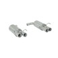 Posteriore inox sdoppiato con terminali rotondi Alfa Romeo Brera 1750TBI 147KW 2009 - 10/2010