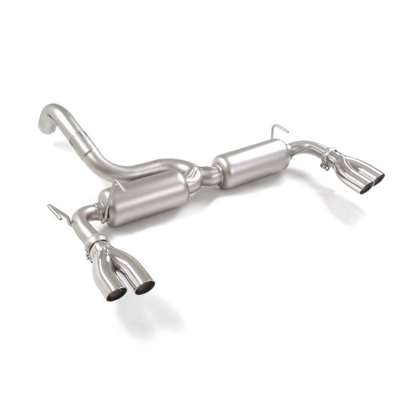 Silencieux d'échappement duplex Inox  Abarth 500 / 595 1.4TJET (103kW) 2012 - 2015