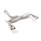 Silencieux d'échappement duplex Inox  Abarth 500 / 595 1.4TJET (103kW) 2012 - 2015