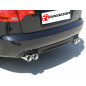 Silencieux Duplex en inox 2 sorties rondes 80mm Audi A4 2.0TFSI QUATTRO (147KW) RESTYLING 11/2004 - 11/2007