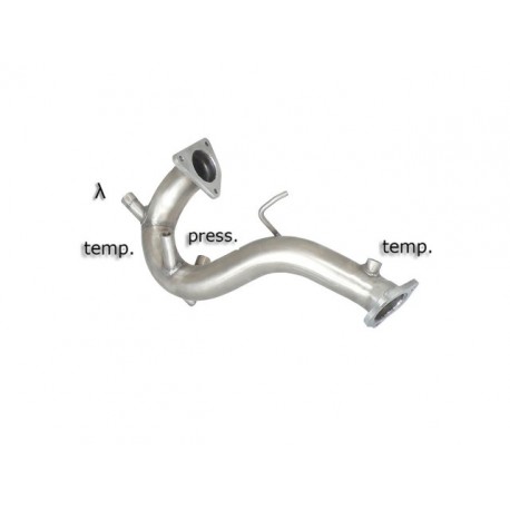 Décatalyseur + remplacement FAP en inox Audi A4 2.7TDI V6 (140KW) 06/2007 - 2011