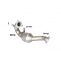 Catalyseur Groupe N + remplacement FAP en inox inox Audi A4 2.7TDI V6 (140KW) 06/2007 - 2011