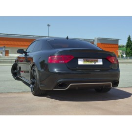 Tube arrière duplex en inox 2 sorties 135mm Audi A5 COUPÉ 3.0TDI V6 QUATTRO (176KW) 06/2007 - 2012