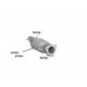Catalyseur Groupe N en inox remplacement FAP LAND ROVER DISCOVERY 3 V6 2.7TD (140KW) 2004 - 08/2009