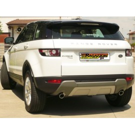 Sortie en inox 84mm LAND ROVER EVOQUE 2.2 TD4 5PORTE/5DOORS (110KW) 04/2011 - 2015