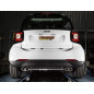 Silencieux arrière duplex 2 sorties 70mm SMART FORTWO 0.9 (66KW) 2014 - AUJOURD'HUI