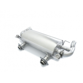 Silencioso trasero doble en acero inox Aston martin DB9 6.0 V12 (335KW) 2004 - 2008