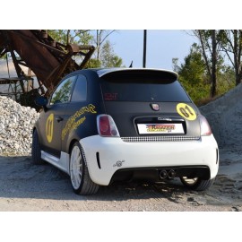Tube  arrière GROUPE N 2 sorties Sport Line 80 mm ABARTH 500 1.4TJET (103KW) 2012 À Aujourd'hui