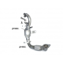 Catalyseur Groupe N + tube  suppression FAP en inox FORD C-MAX PHASE (2) 1.6TDCI (85KW) 10/2010 - 2015