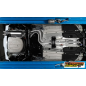 Silencieux arrière en inox 2 sorties rondes 80mm FORD FIESTA ST 1.6I ECOBOOST (134KW) 2013 - AUJOURD'HUI